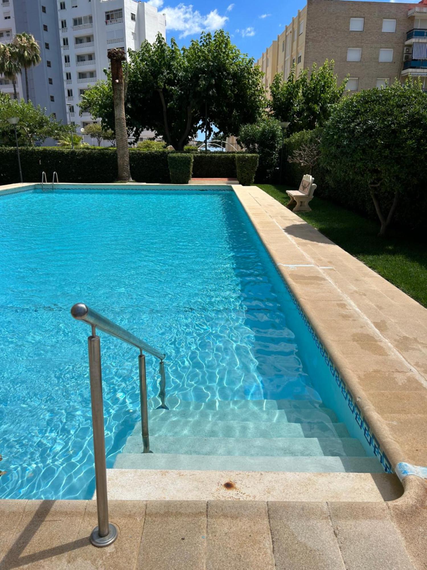 Apartamento Gandia Playa 150M Playa Con Parking Privado Y Piscina Playa de Gandia Esterno foto
